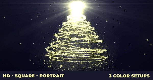 闪光圣诞树火树银花特效AE圣诞节视频模板 Xmas Tree缩略图 闪光圣诞树火树银花特效AE圣诞节视频模板 Xmas Tree
