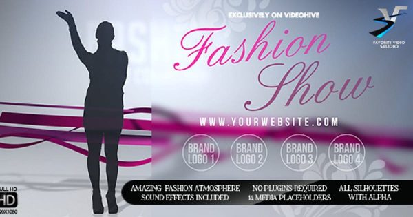 时尚服饰促销视频制作大洋岛精选AE模板 Fashion Show Promo for Your Boutique
