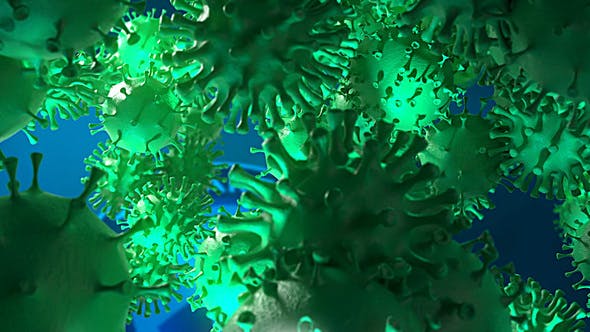 冠状病毒特效药/疫苗研发公司Logo动画大洋岛精选AE模板 Kill Virus Logo Reveal