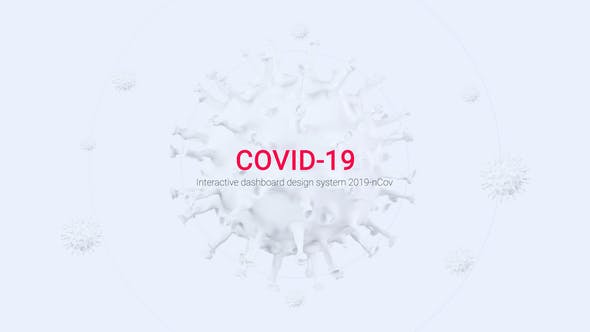 COVID-19冠状病毒渲染动画视频大洋岛精选AE模板 Coronavirus COVID-19