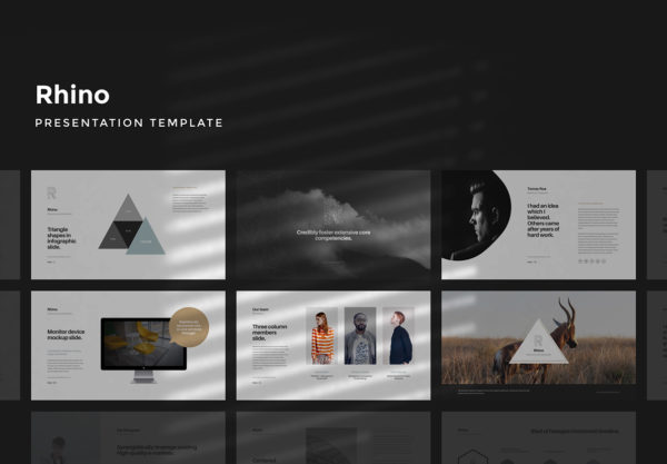 蚂蚁素材下午茶：时尚高端多用途的蚂蚁素材精选Keynote模板