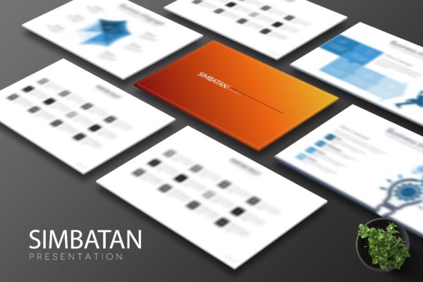 企业投标供应商介绍第一素材精选Keynote模板设计模板 Simbatanku – Keynote Template