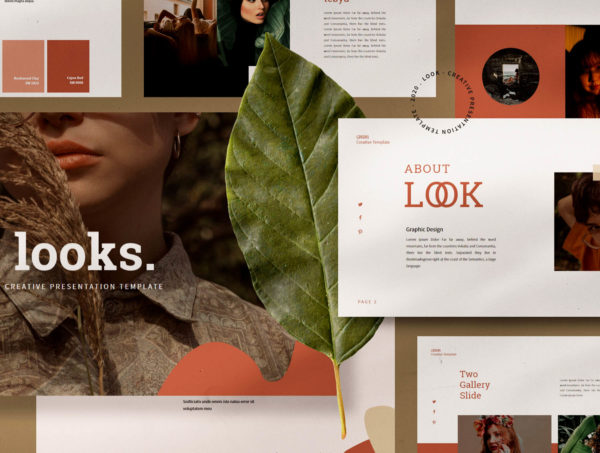 蚂蚁素材下午茶:极简高端时尚的蚂蚁素材精选Google演示模板