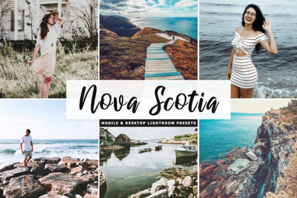 唯美深色对比色调照片后期处理蚂蚁素材精选LR预设 Nova Scotia Mobile & Desktop Lightroom Presets