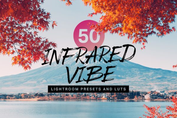 50款仿数字红外照相机&模拟红外胶片效果Lightroom调色预设 50 Infrared Vibe Lightroom Presets and LUTs