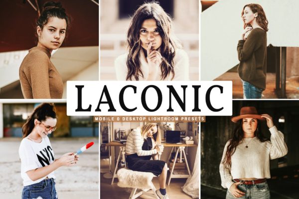 高品质复古巧克力色暖色调照片滤镜蚂蚁素材精选LR预设 Laconic Mobile & Desktop Lightroom Presets