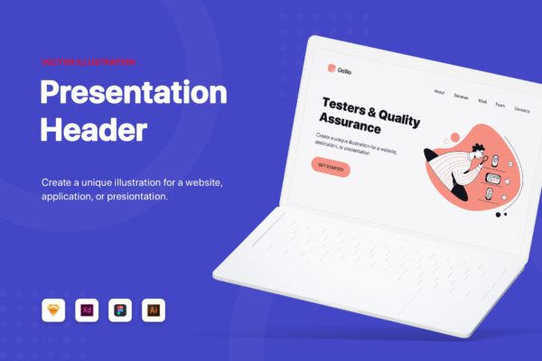质量保证主题网站Banner&落地页设计蚂蚁素材精选 Quality Assurance – Banner & Landing Page