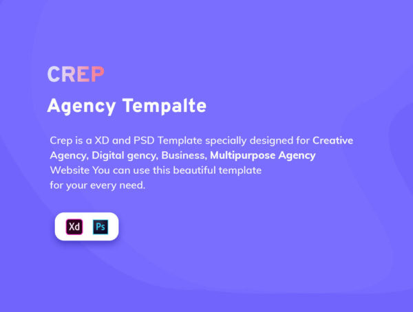 第一素材下午茶：精美创意的代理网站UI设计第一素材精选模板[XD,PSD]