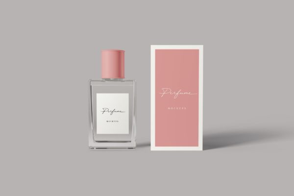 香水瓶外观设计图蚂蚁素材精选 Perfume Mockups