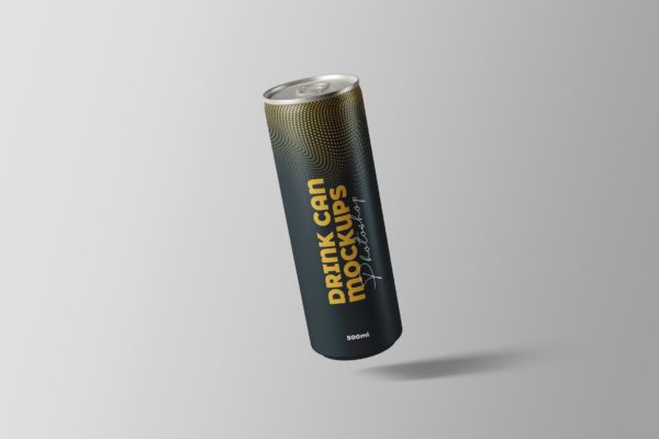 500ml饮料罐易拉罐外观设计第一素材精选 Drink Can Mockups 500ml
