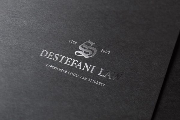 高端品牌Logo商标银箔烫印效果图蚂蚁素材精选模板 Silver Foil Mockup