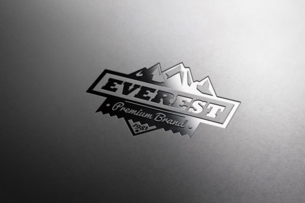 品牌商标Logo设计橡皮图章效果图第一素材精选模板 Rubber Stamp Mockup