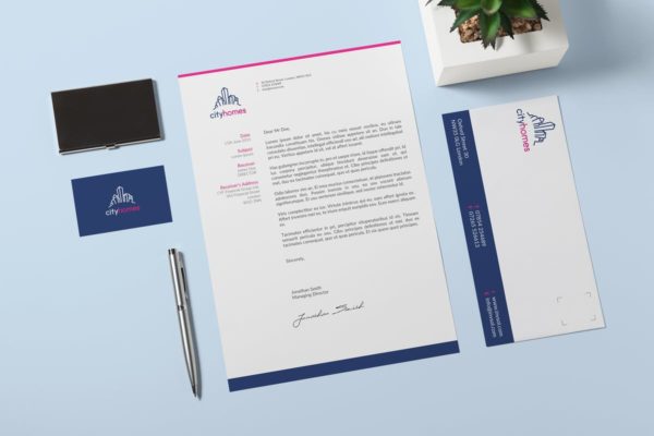 品牌VI设计办公文具印刷效果预览图第一素材精选v2 Branding / Identity Mock-up