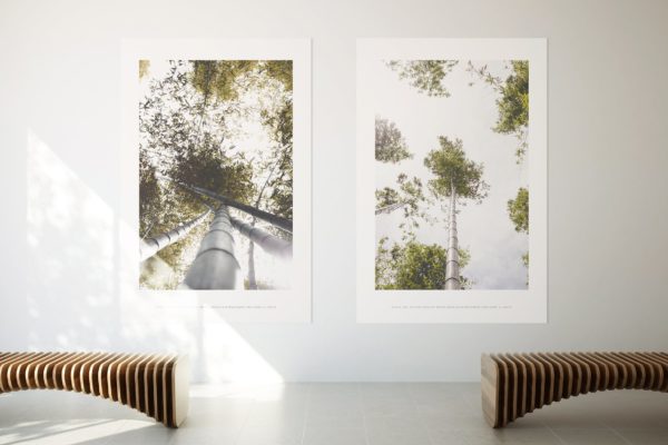 居家大厅大幅画框相框样机蚂蚁素材精选模板 Poster Mockup