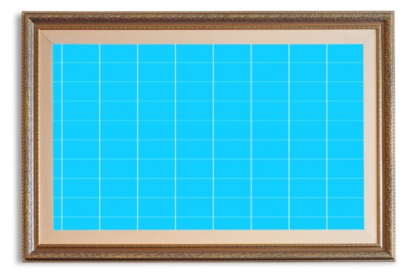 东方特色金色相框画框样机第一素材精选模板v02 Oriental_Gold-Frame-Mockup-02