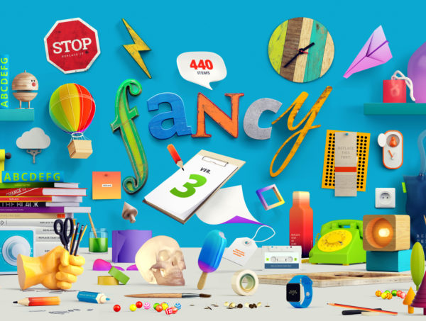 第一素材下午茶：250+花式物品场景样机第一素材精选生成器巨无霸套装[6.69GB]