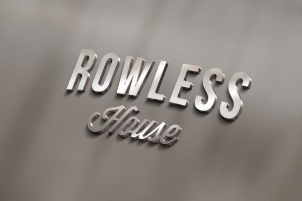 3D镜面金属效果Logo样机第一素材精选模板 3D Logo Mockup