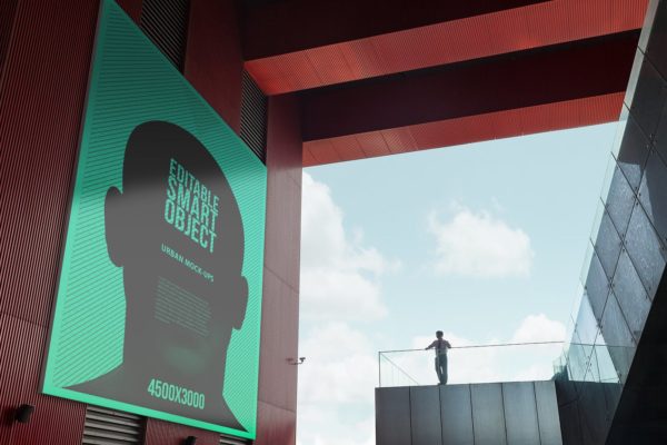 城市海报广告牌设计效果图预览样机蚂蚁素材精选模板#1 Urban Poster / Billboard Mock-up – Huge Edition #1