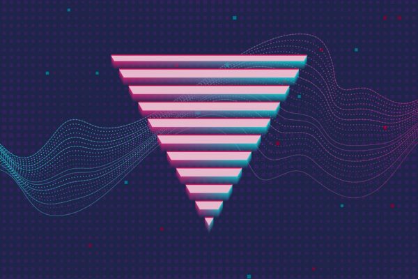 复古风格抽象矢量背景图素材 Abstract retro background