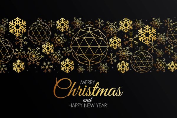 圣诞主题彩色贺卡&矢量节日背景图素材 Christmas colorful greeting card