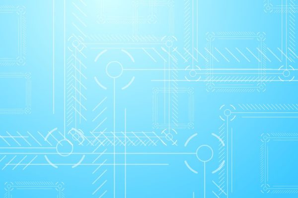 浅蓝色抽象技术背景图素材 Light blue abstract tech background