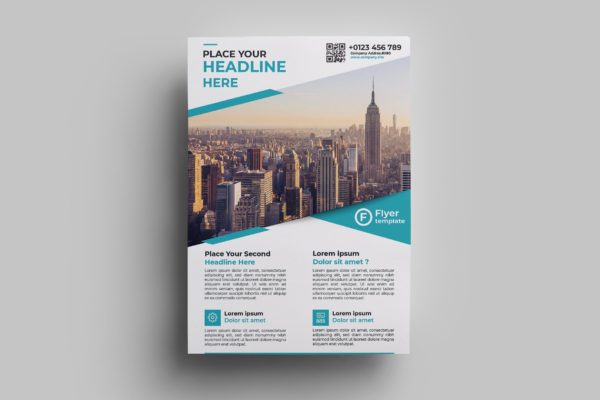 企业宣传单张设计模板v13 Corporate Flyer Design.13