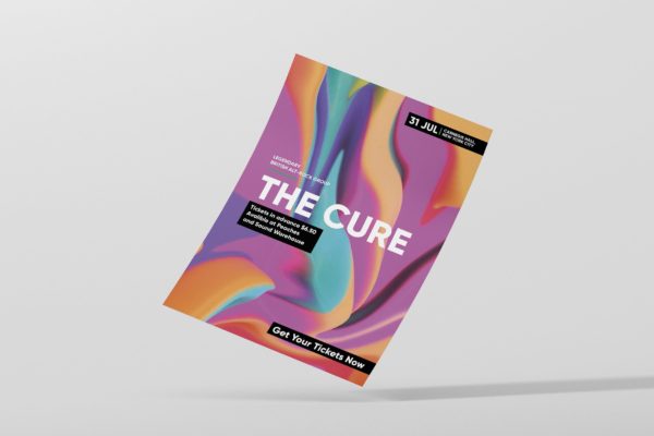 现代艺术设计风格海报PSD素材蚂蚁素材精选 Modern Art Poster