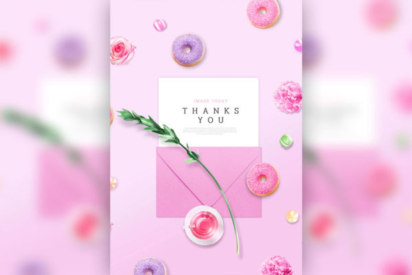 三八妇女节/女神节主题海报贺卡设计素材