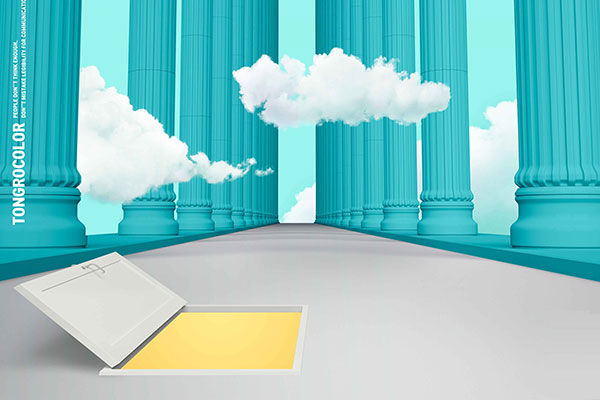 天庭创意梦幻空间图形韩国psd素材