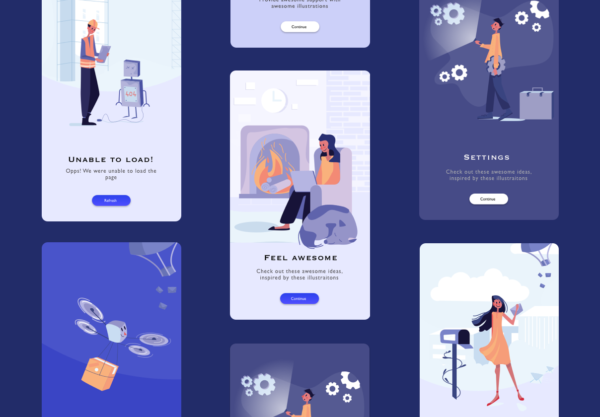 蚂蚁素材下午茶：35个独特的矢量插画蚂蚁素材精选合集