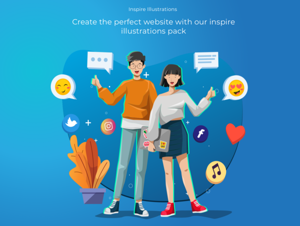 蚂蚁素材下午茶：鼓励正能量主题矢量插画蚂蚁素材精选合集