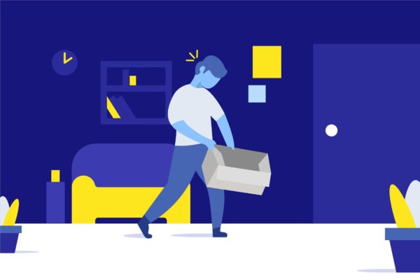 网站&APP空状态图示矢量插画蚂蚁素材精选 Empty state illustration for website and apps