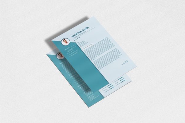 创意部门经理个人第一素材精选简历模板v1 Cv Resume Template.v1