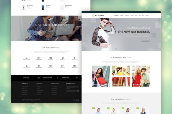 Warp架构外贸电商网站Joomla主题模板第一素材精选 Holax – Multipurpose Hikashop eCommerce Template