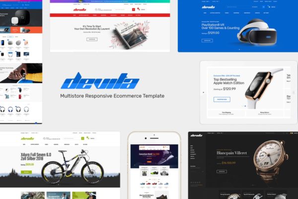 响应式多用途网上商城Prestashop主题模板第一素材精选 Devita – Responsive PrestaShop Theme