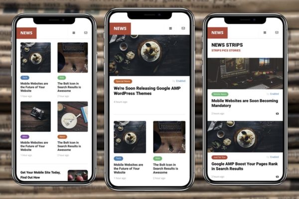 新闻资讯网站谷歌AMP模板蚂蚁素材精选 AMP News Mobile | Google AMP Mobile News Template