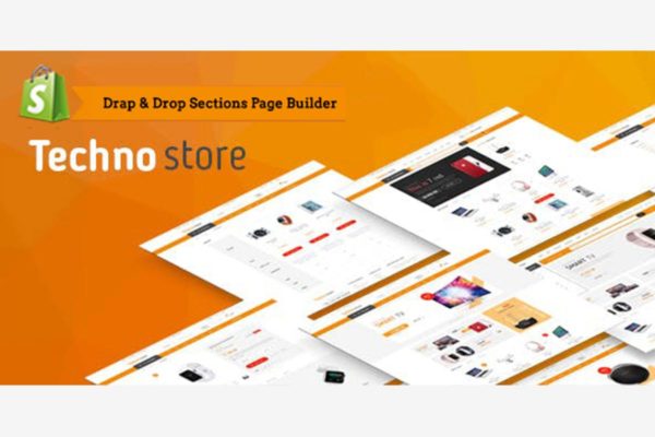 在线商店电商网站Shopify主题模板蚂蚁素材精选 Techno Store – Electronic eCommerce Shopify Theme