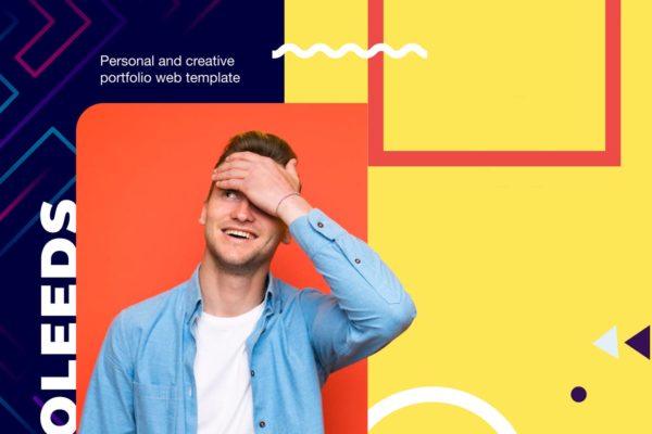 简历和个人网站设计HTML模板蚂蚁素材精选 Perfolio – Resume & Personal Website HTML Template