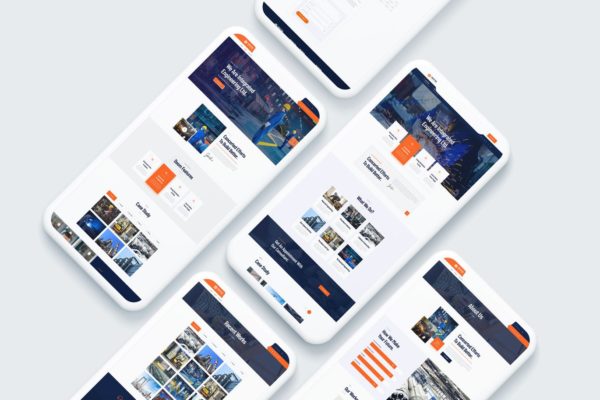 工业和工厂业务主题网站HTML5模板第一素材精选 Industing – Industry & Factory Business Template