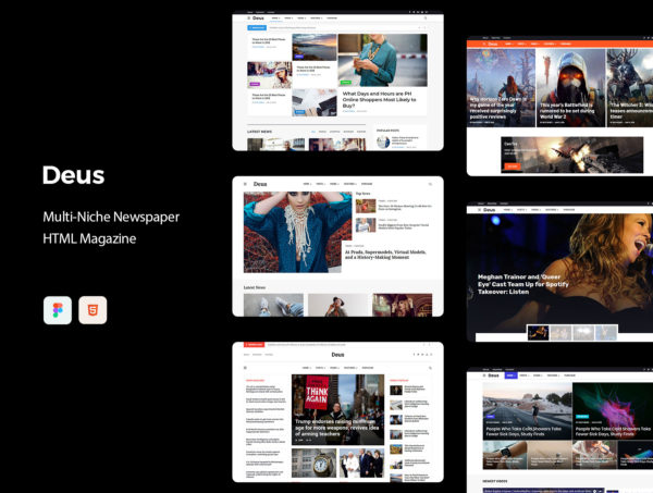 第一素材下午茶:资讯/影音/娱乐类网站设计HTML模板第一素材精选