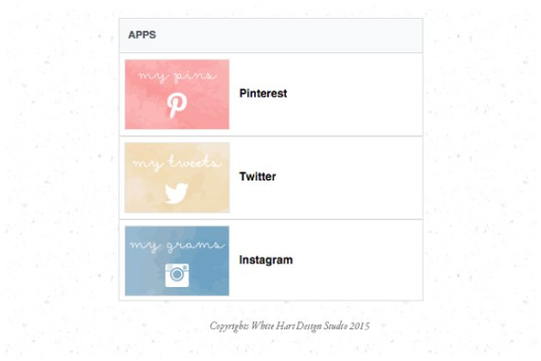 Facebook专页社交媒体应用标签 facebook page social media app tabs