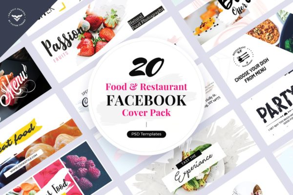 创意社交媒体Facebook封面设计模板蚂蚁素材精选