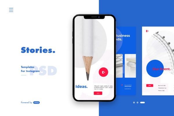 Instagram品牌故事设计模板蚂蚁素材精选 Instagram Story Template