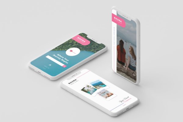 旅游代理商社交推广Instagram品牌故事设计模板蚂蚁素材精选 Nauna Travel Agency Instagram Story