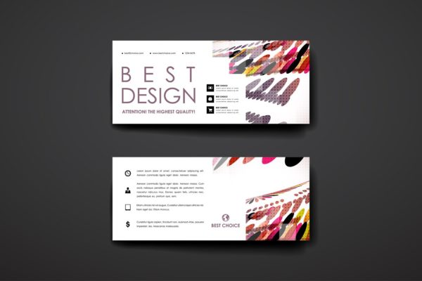 简约抽象样式标题&卡片模板 Beautiful Banners and Cards