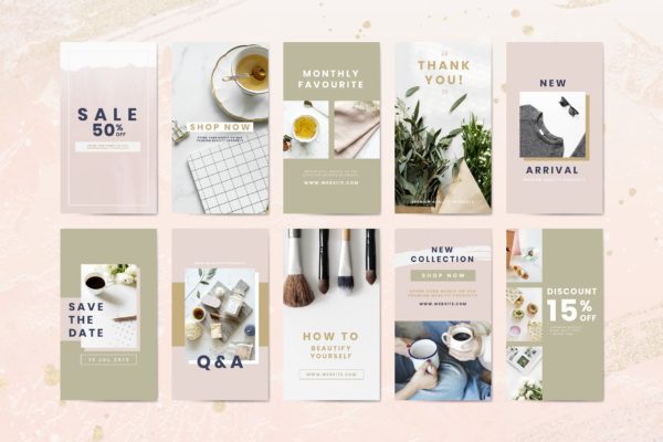 购物&销售广告设计AI矢量模板v1 Shopping and sale advertisement templates vector s