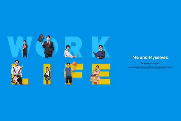 工作&生活主题背景图片psd设计素材