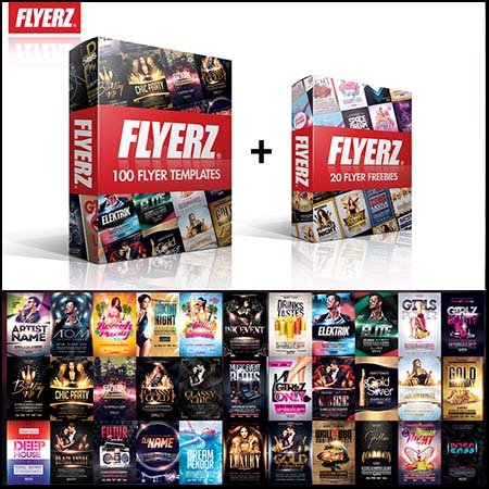 120款时尚音乐艺术传单海报