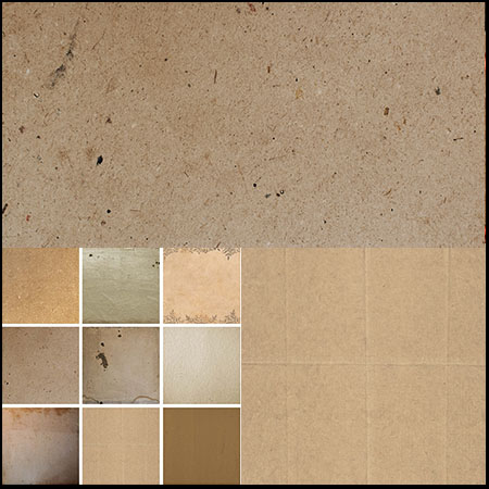 15款复古破旧纸张纹理JPG高清覆盖层素材