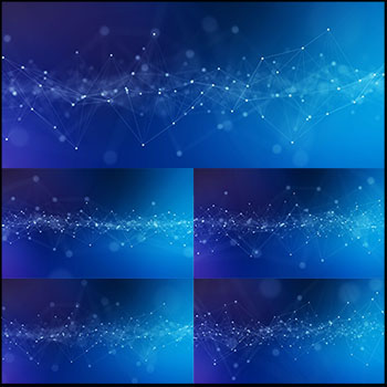 网络交互连接粒子线条大数据PSD背景素材